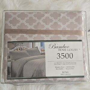 3500 King Sheet Set - Gray
